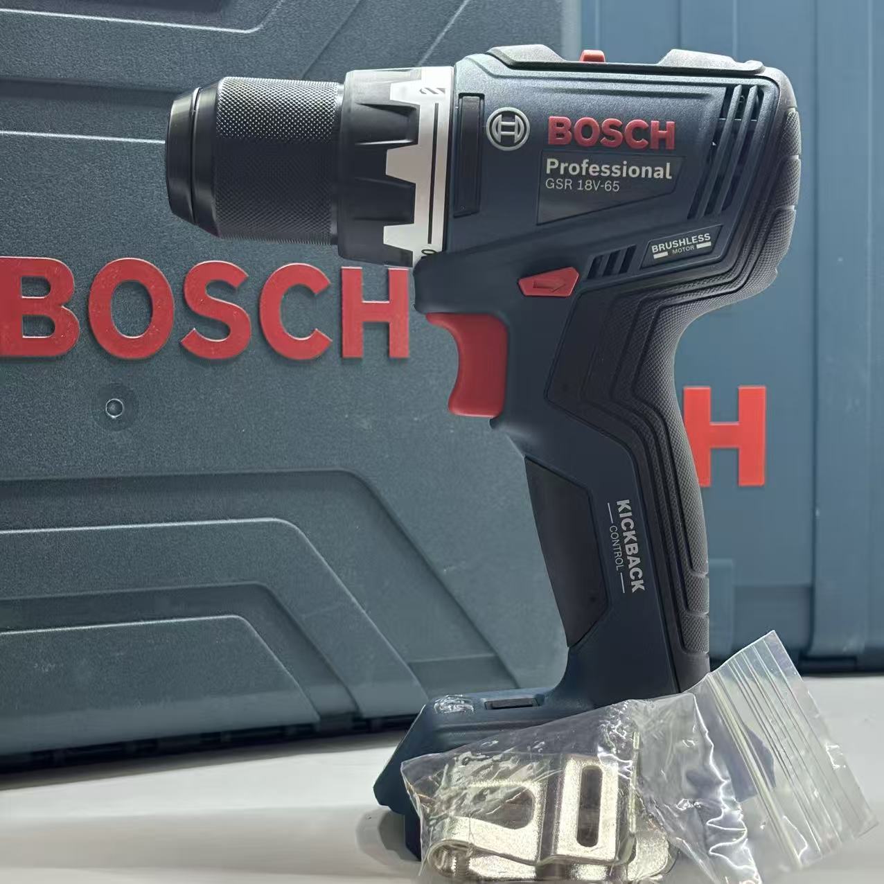 Brushless Cordless Electric Drill 18V - Bosch GSR 18V-65 Brushless Cordless Drill