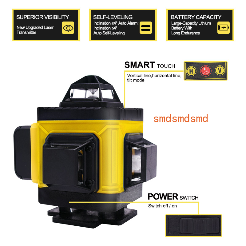 16 Lines 4D Laser Level Horizo - Laser Level 16 Lines 4D Green review and price