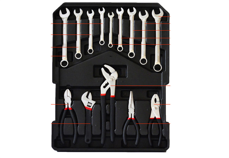 186 Pieces Aluminum Case Troll - Hand Tools review and price