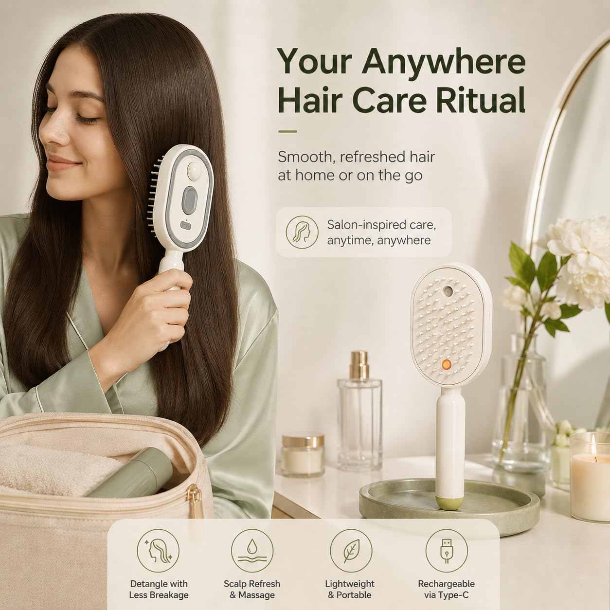 Electric Spray Hair Massage Co - Electrical review and price