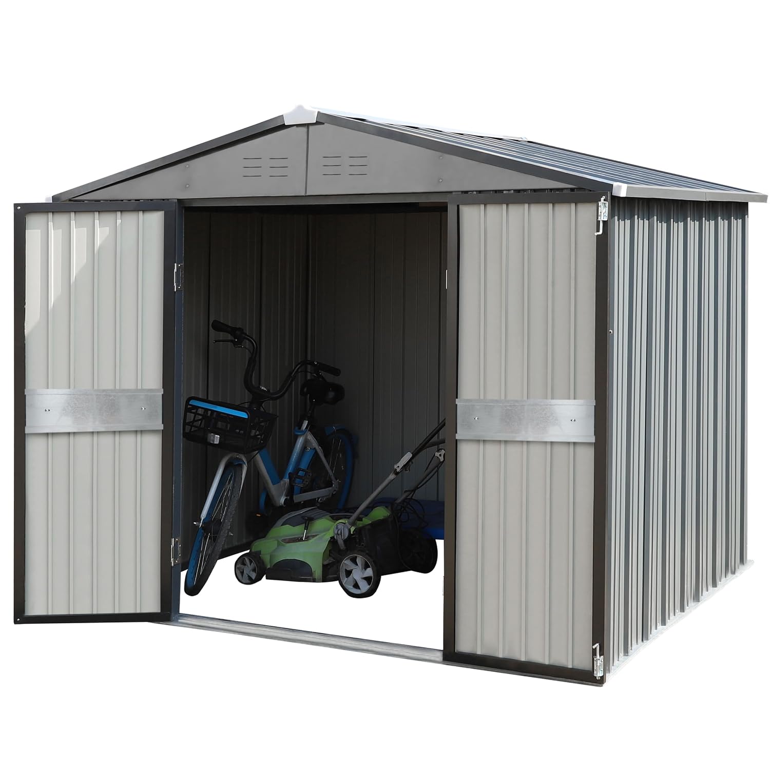 10' x 10' Outdoor Storage Shed - Garden Tools review and price