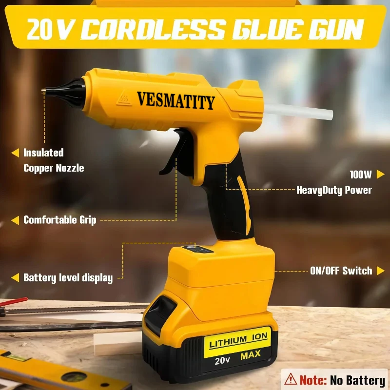Cordless Electric Handheld Hot - Hot Melt Glue Gun Cordless review and price