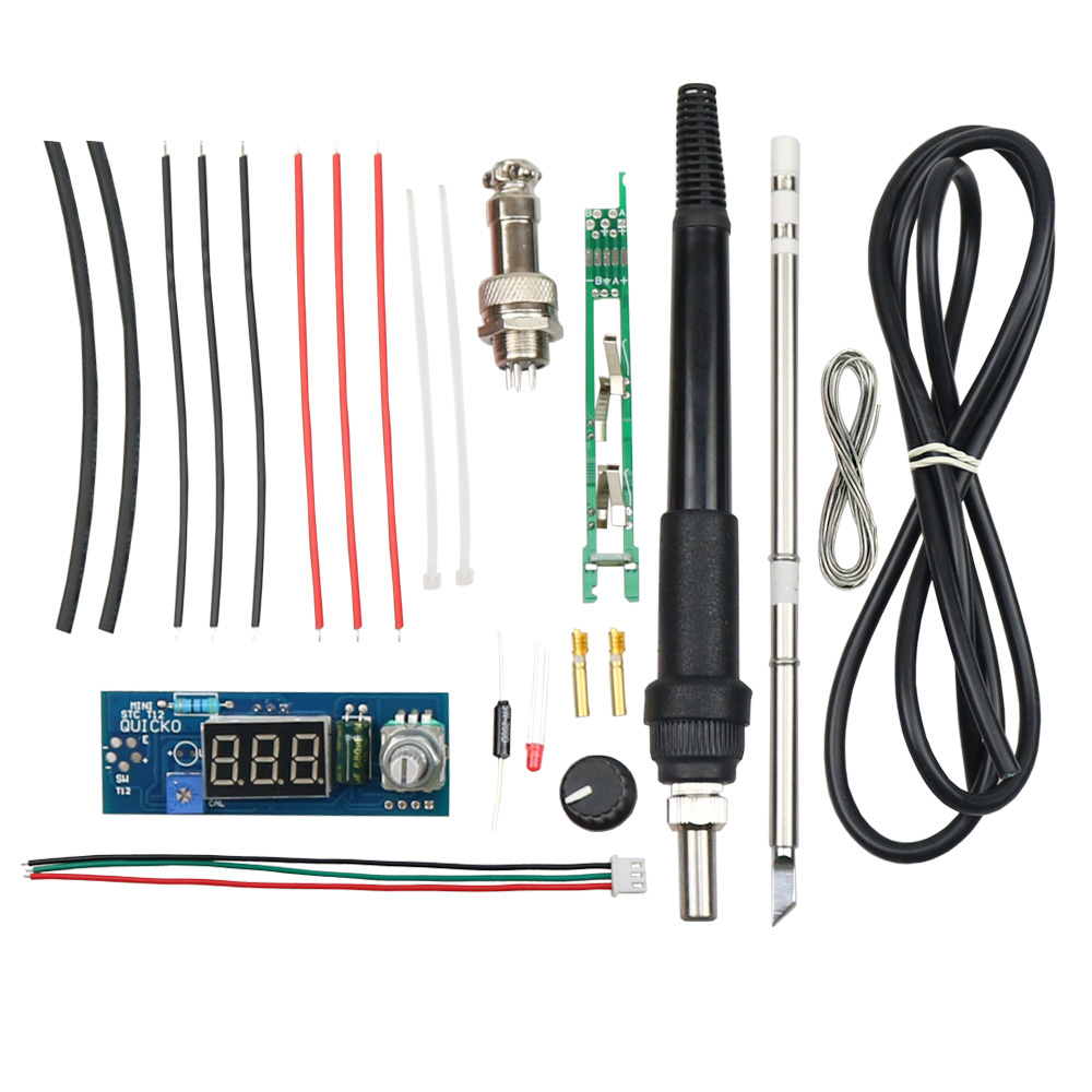 STC-T12 solder iron DIY kits/U - Digital Soldering Station T12 review and price