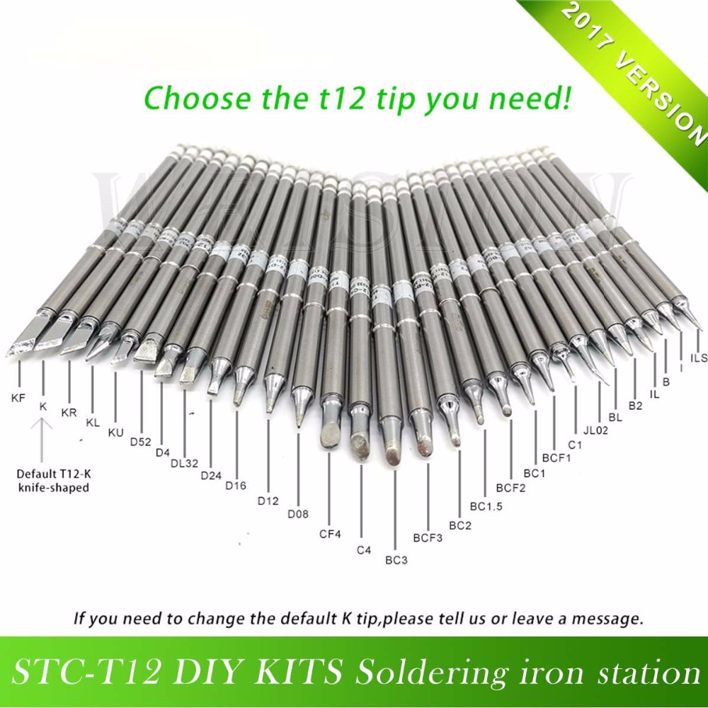 STC-T12 solder iron DIY kits/U - Digital Soldering Station T12 review and price
