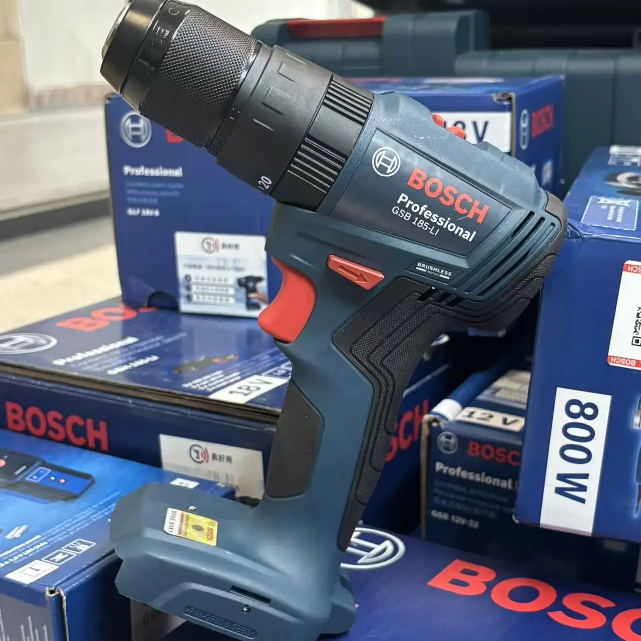 BOSCH GSB 185-LI Brushless Cor - Brushless Cordless Electric Drill 18V review and price