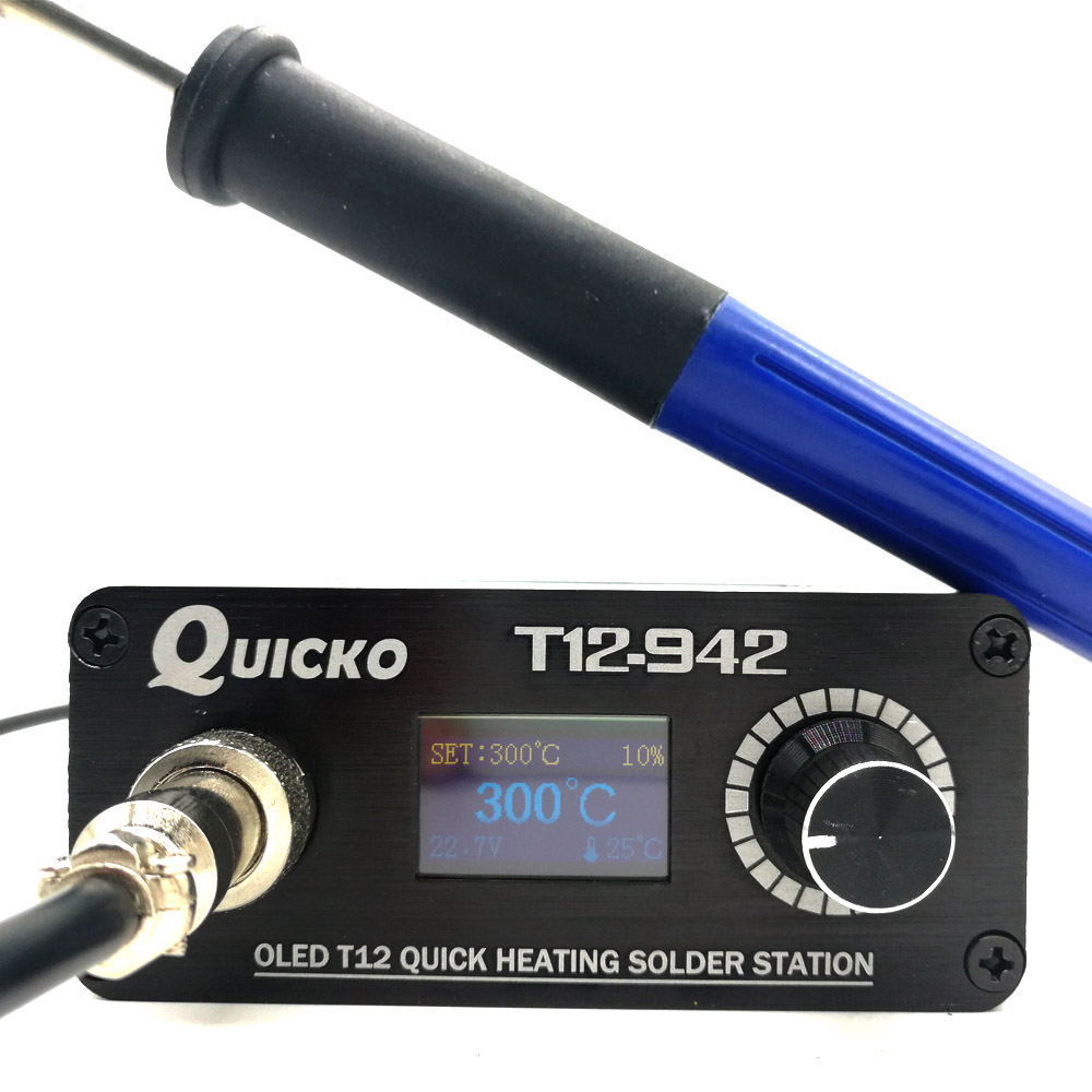 QUICKO MINI T12 STC OLED Digit - Digital Soldering Station T12 review and price