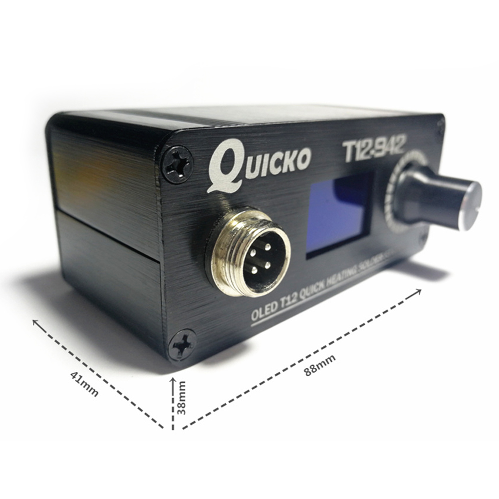 QUICKO MINI T12 STC OLED Digit - Digital Soldering Station T12 review and price