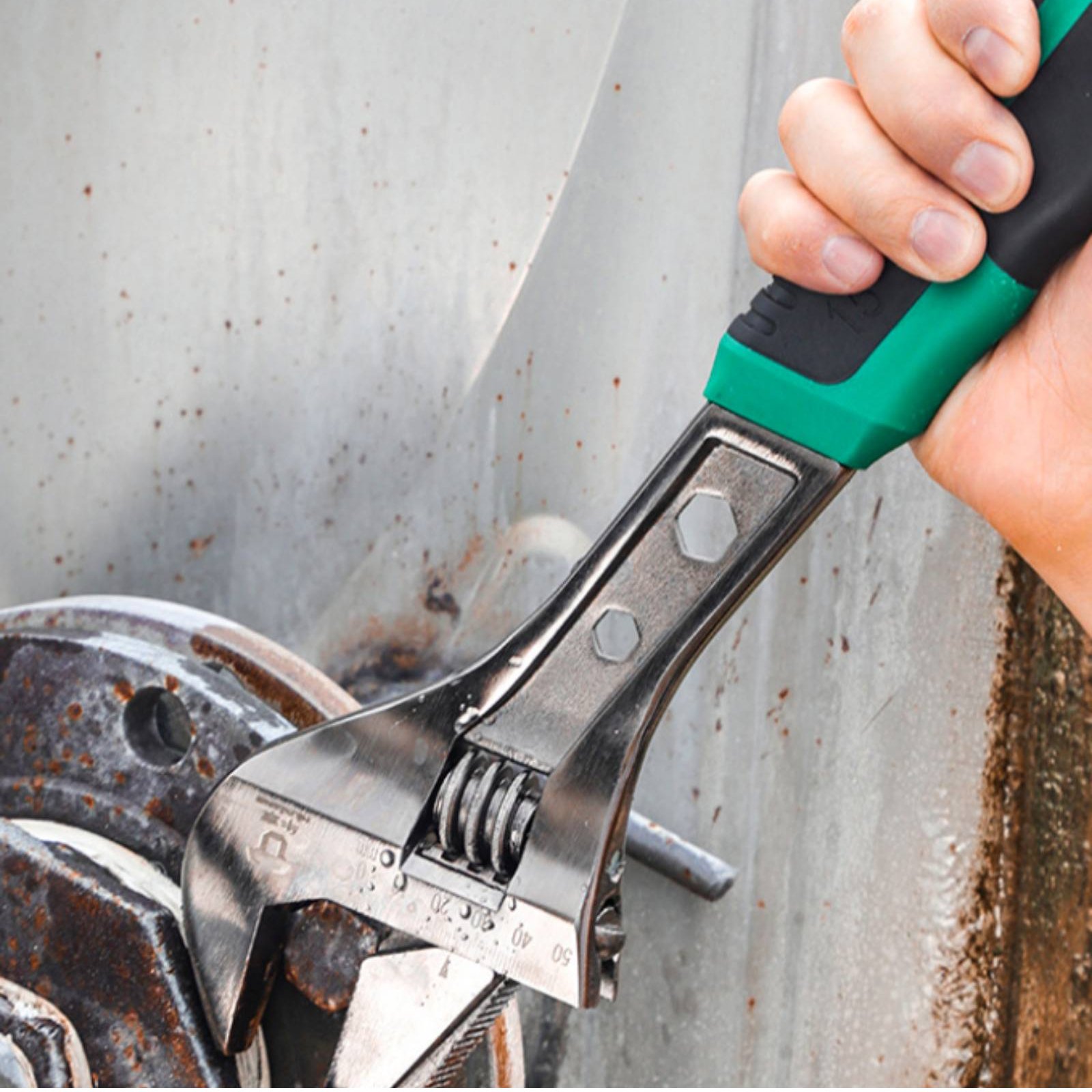 Toothed Adjustable Wrench Indu - Plumbing review and price