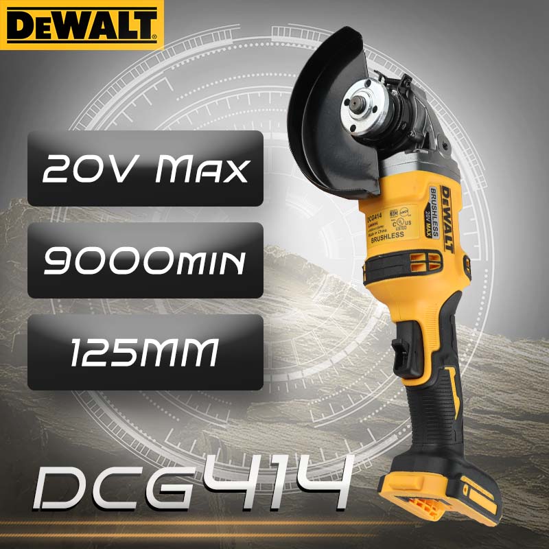 DEWALT DCG414 20V MAX Brushles - Brushless Angle Grinder Battery Powered review and price
