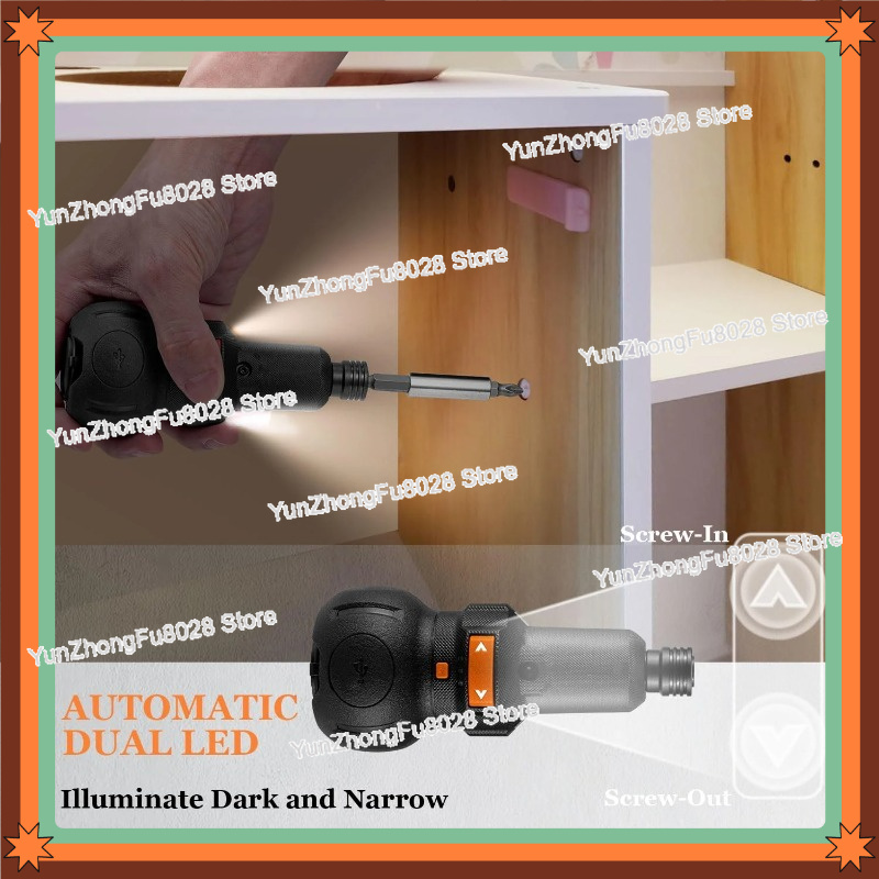 4V Electric Screwdriver, 400 R - Electric Screwdriver Rechargeable Usb review and price