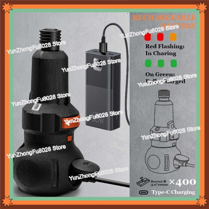 4V Electric Screwdriver, 400 R - Electric Screwdriver Rechargeable Usb review and price