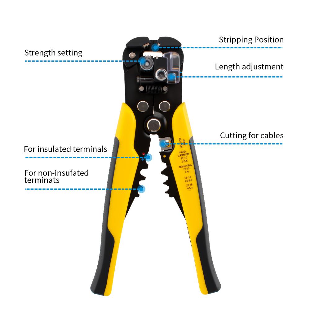 Multifunctional Hand Tool Elec - Automatic Wire Stripper Cutter review and price