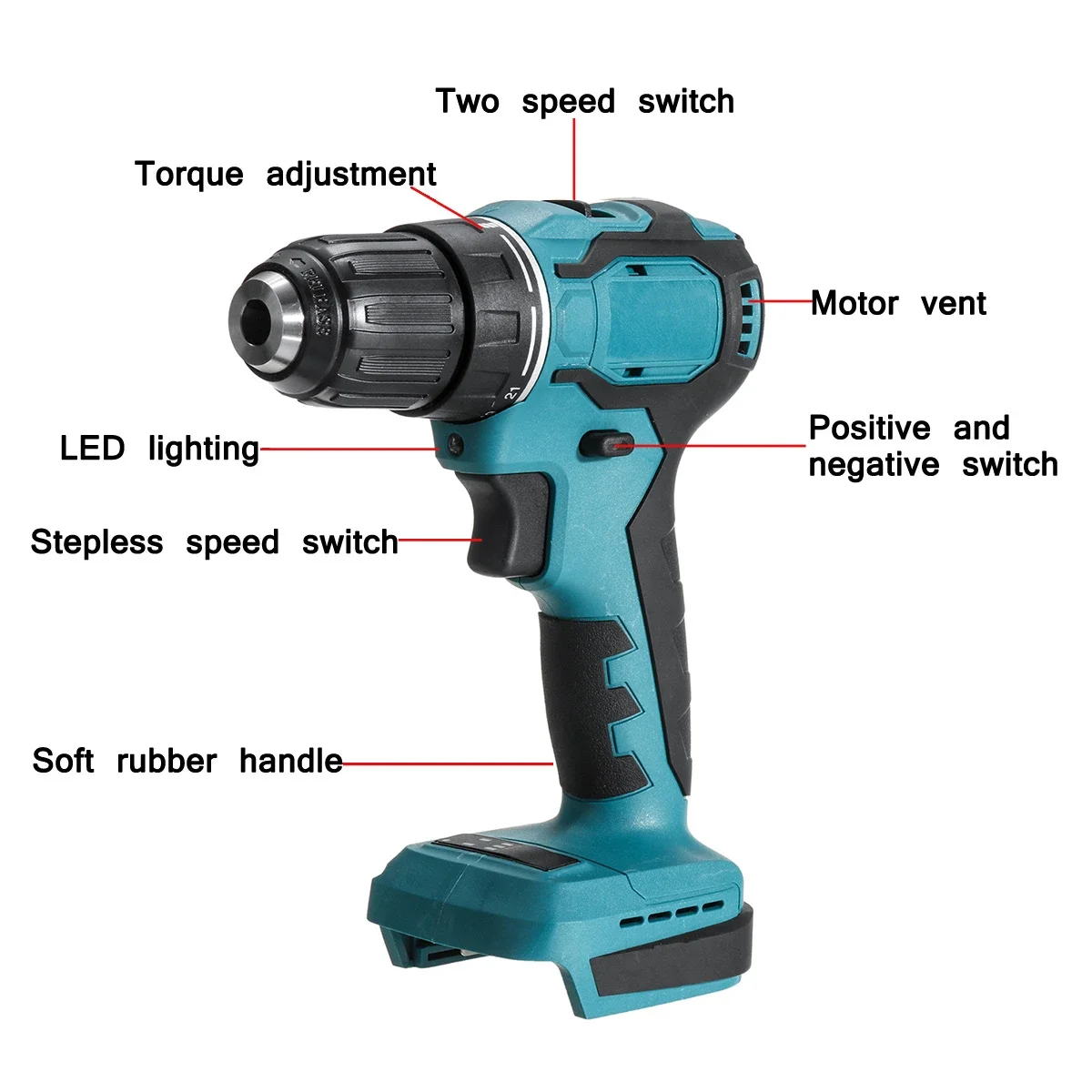 Electric Drill 18V 90N.m Cordl - Brushless Cordless Electric Drill 18V review and price