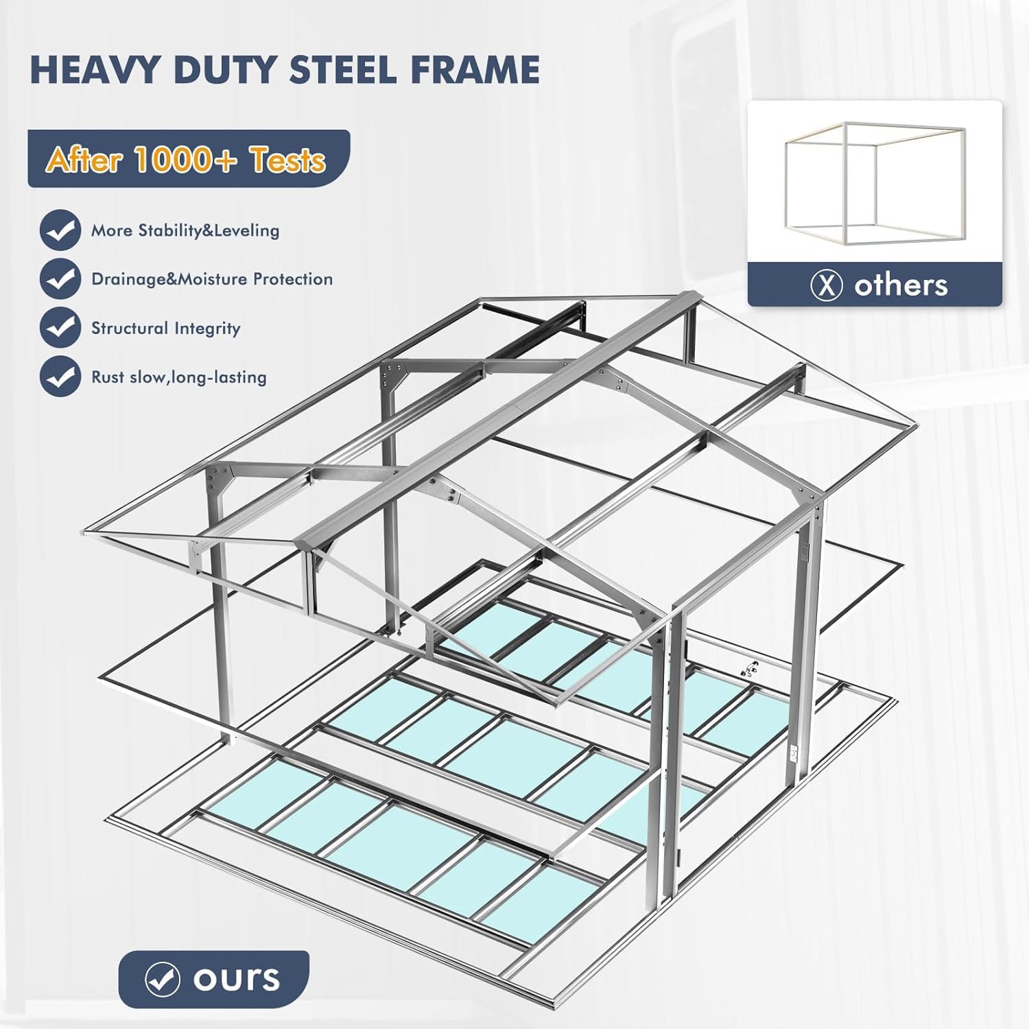 12x10 FT Metal Storage Shed wi - Garden Tools review and price