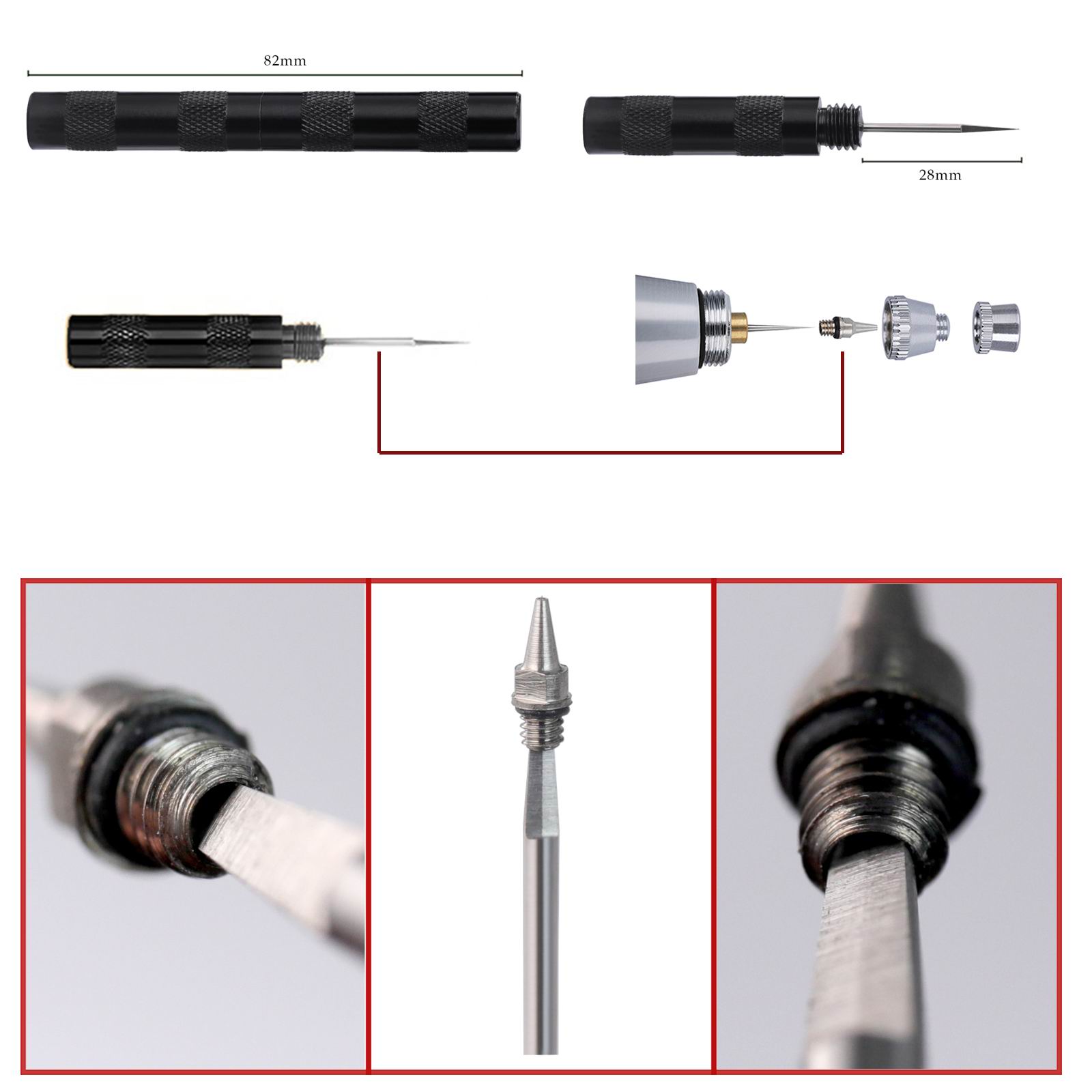 SAGUD 19PCS Airbrush Cleaning  - Airbrush Kit With Mini Compressor review and price