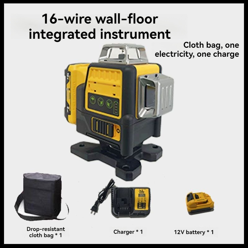4d Laser Level With 16 Lines O - Laser Level 16 Lines 4D Green review and price