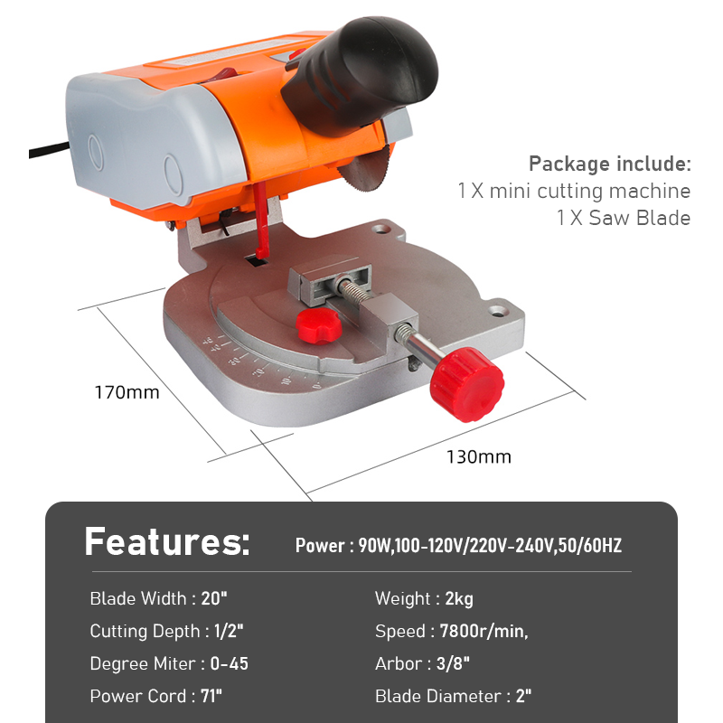 Mini Cutting Machine 45 Degree - Mini Table Saw For Woodworking review and price