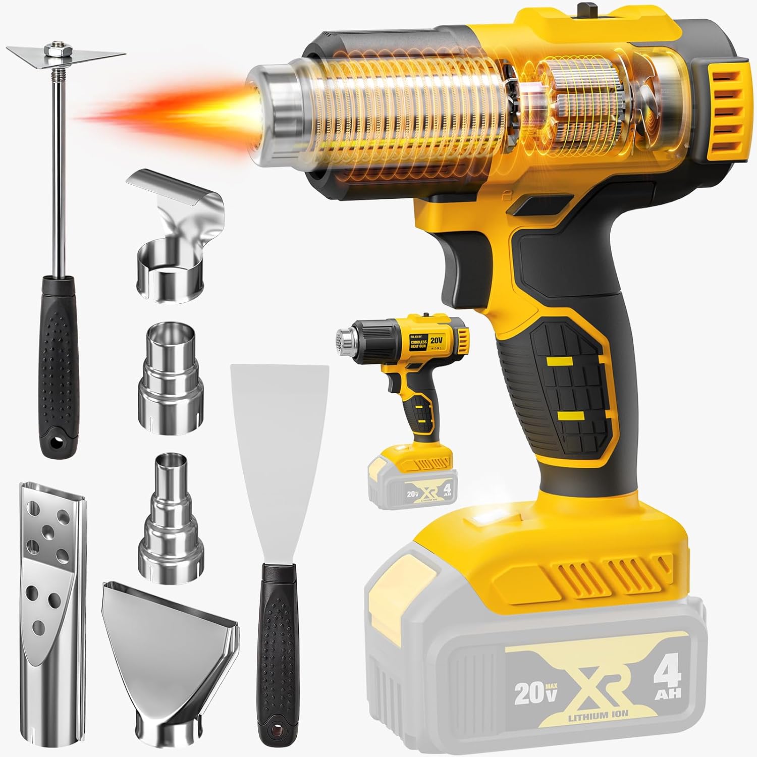 Cordless Heat Gun Compatible w - Cordless Heat Gun For Shrink Tubing review and price
