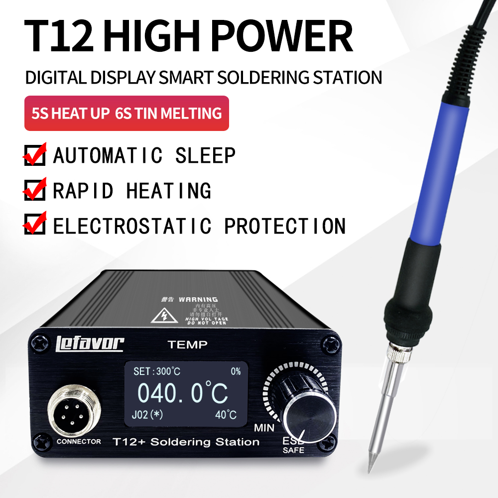 T12+ Soldering Station Solderi - Digital Soldering Station T12 review and price